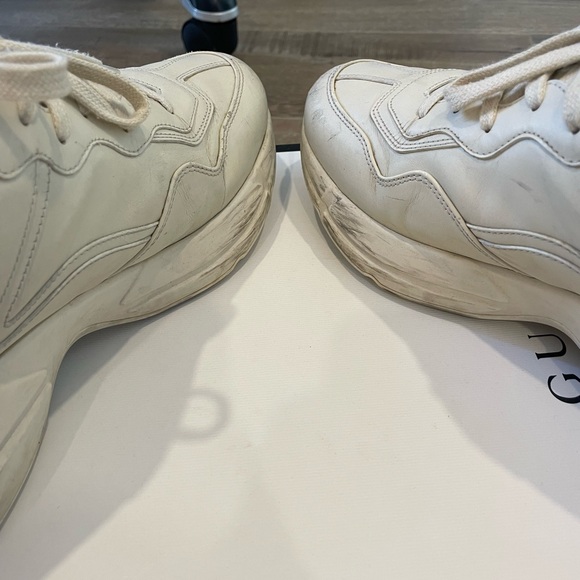 Gucchi Rhyton sneakers men size 9.5 - Picture 8 of 10